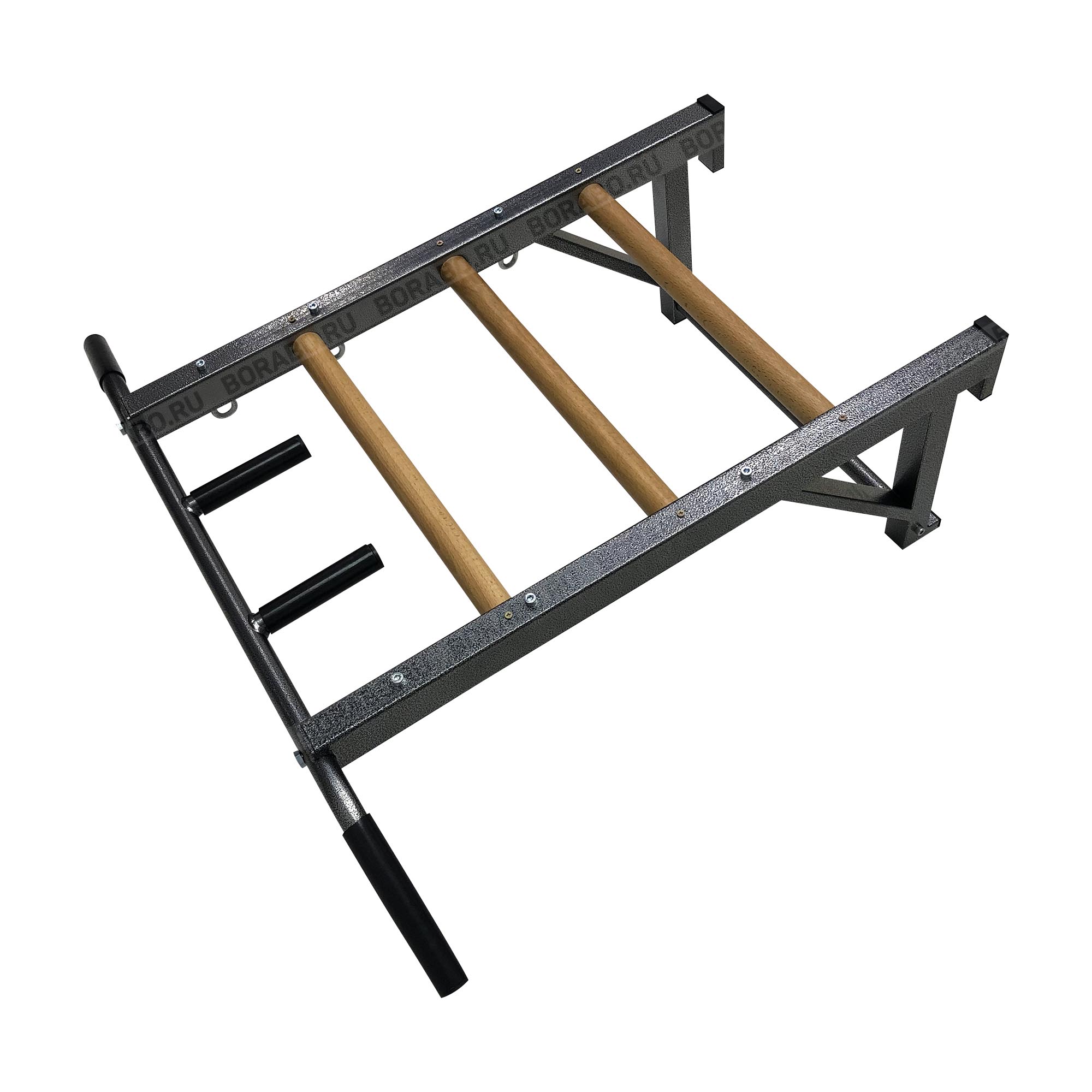 Детский спортивный комплекс с рукоходом дерево- турник навесной на шведскую стенку