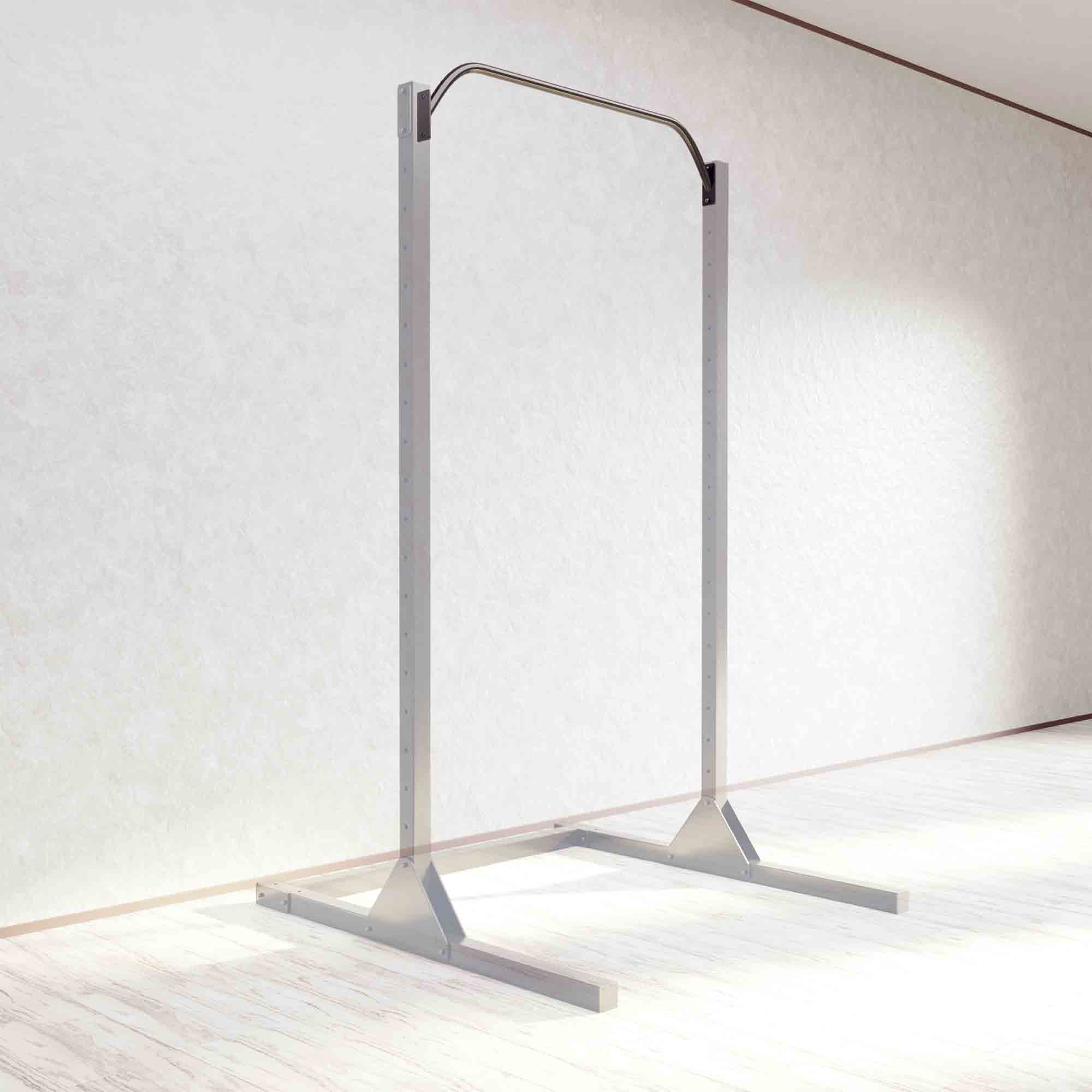 Высокая перекладина для напольного турника, чёрная