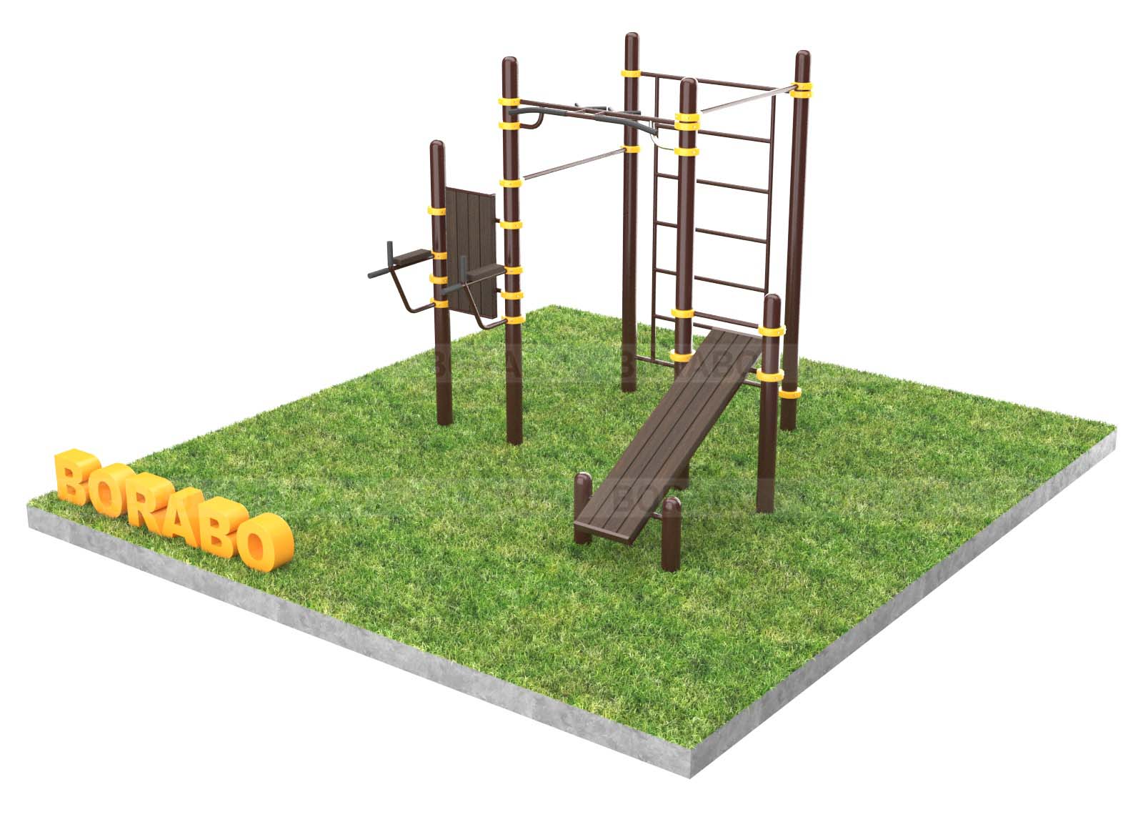 Площадка воркаут PRO bw-110