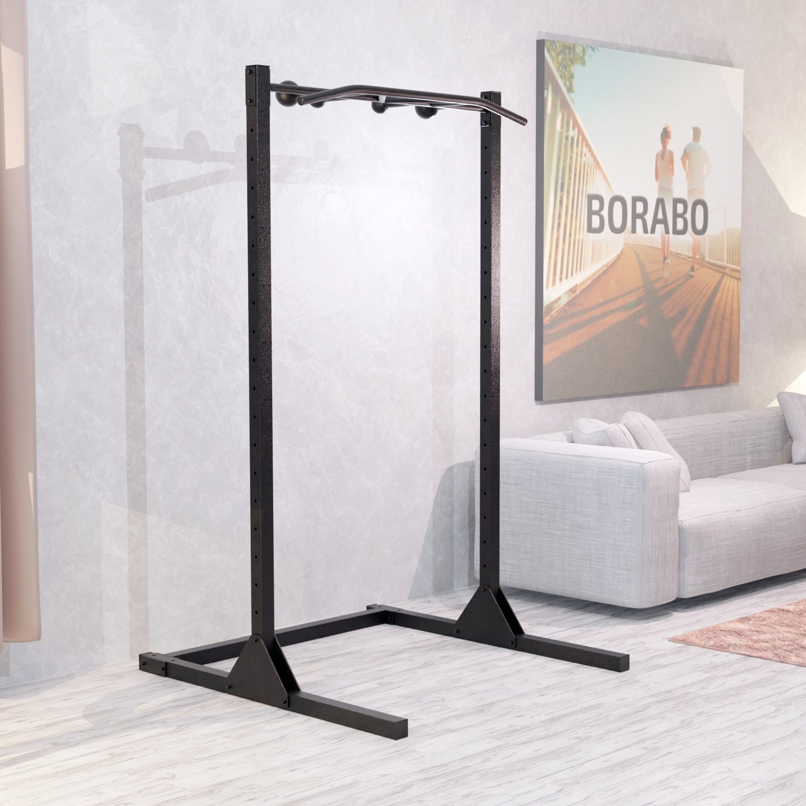 Турник напольный с перекладиной «Медвежий хват»