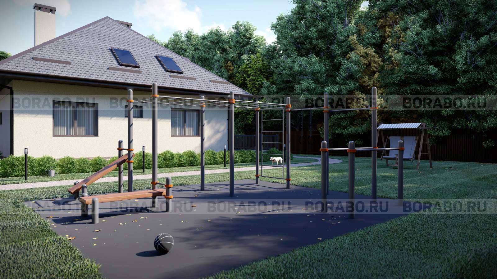 Спортивно-развивающее Workout оборудование BW-64-M