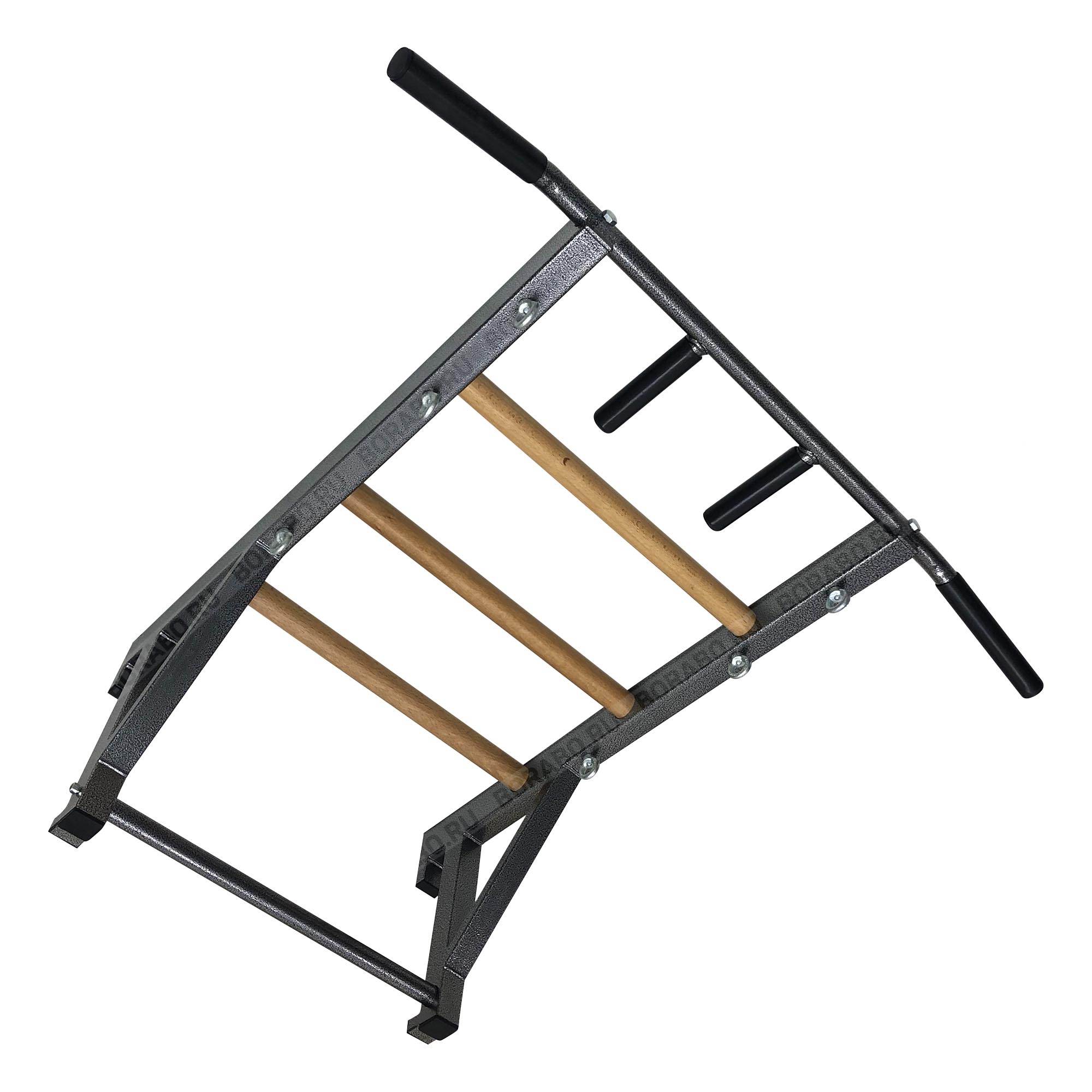 Детский спортивный комплекс с рукоходом дерево- турник навесной на шведскую стенку