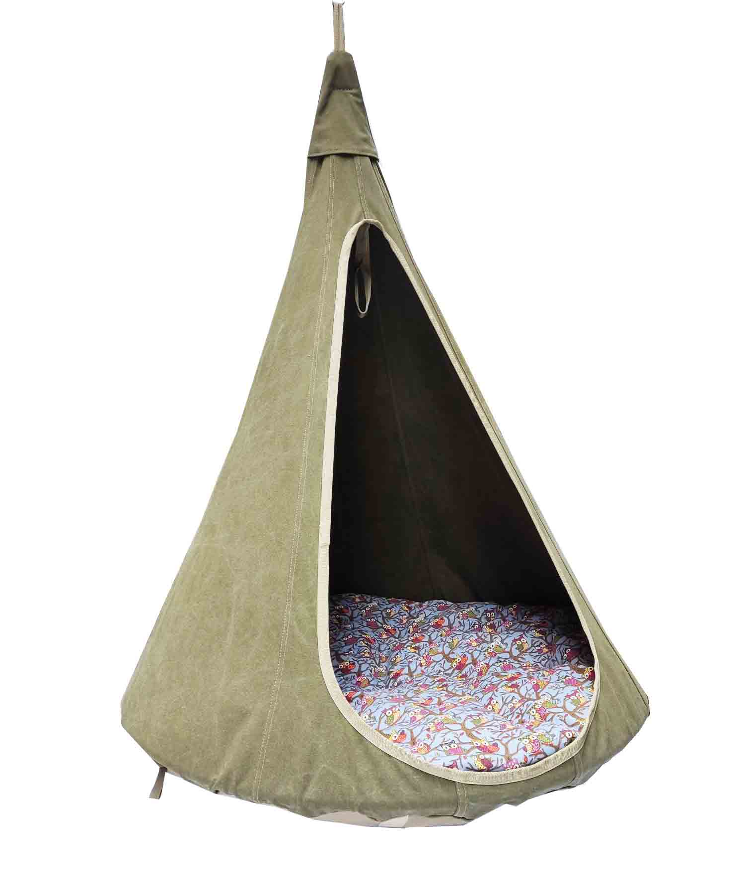 Гамак-кокон 110 см Оливковый