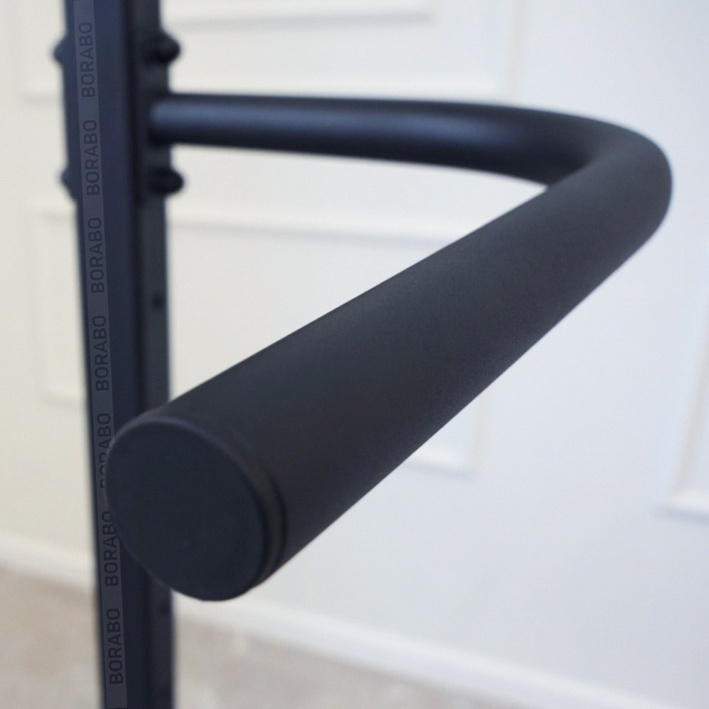 Брусья для напольного турника, чёрные