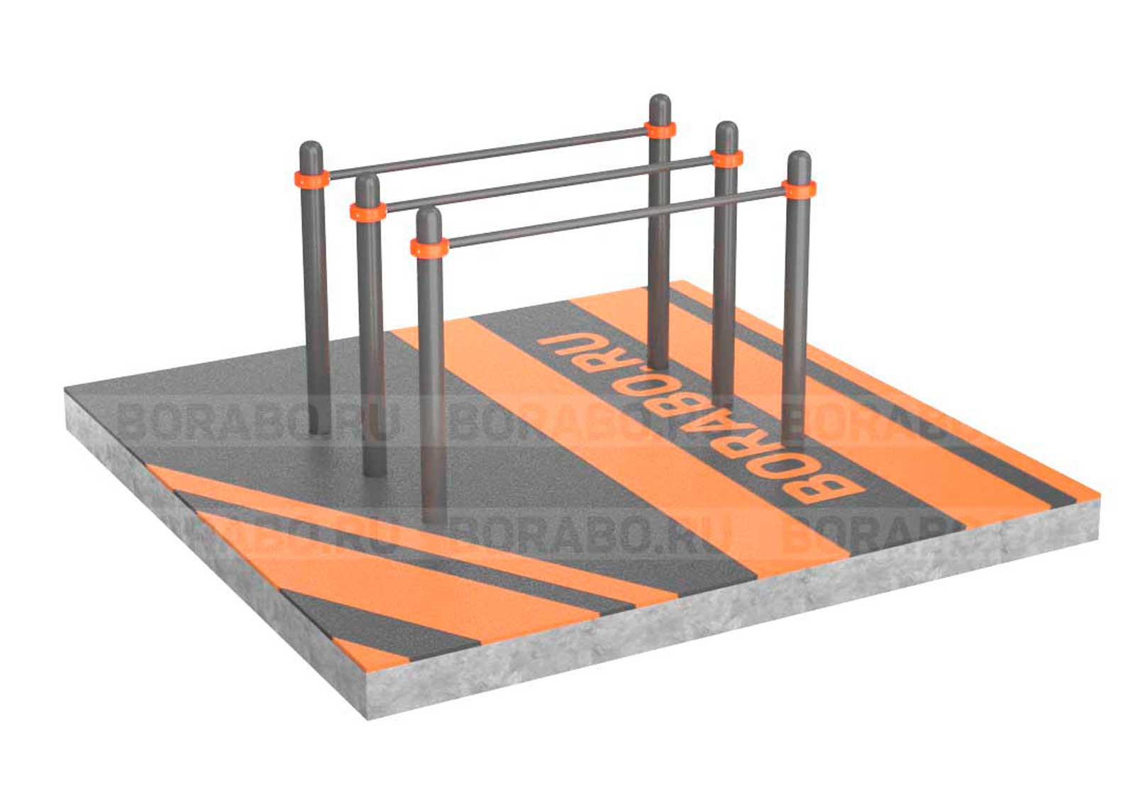 Брусья Workout BW-12 тройные