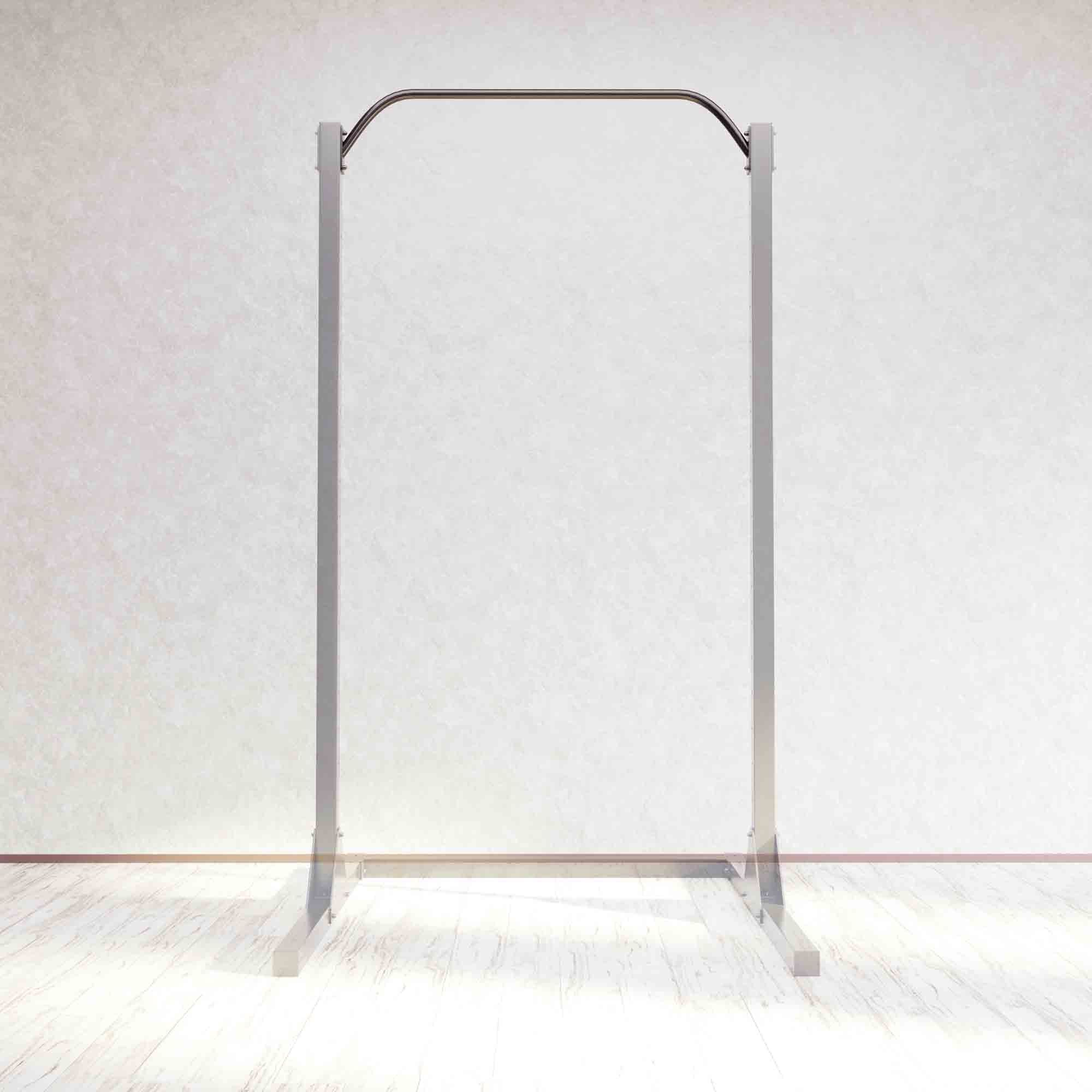 Высокая перекладина для напольного турника, чёрная