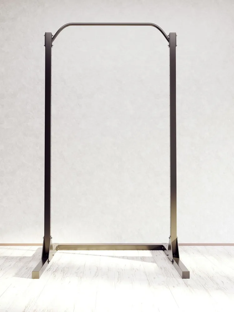 Турник напольный регулируемый с высокой перекладиной