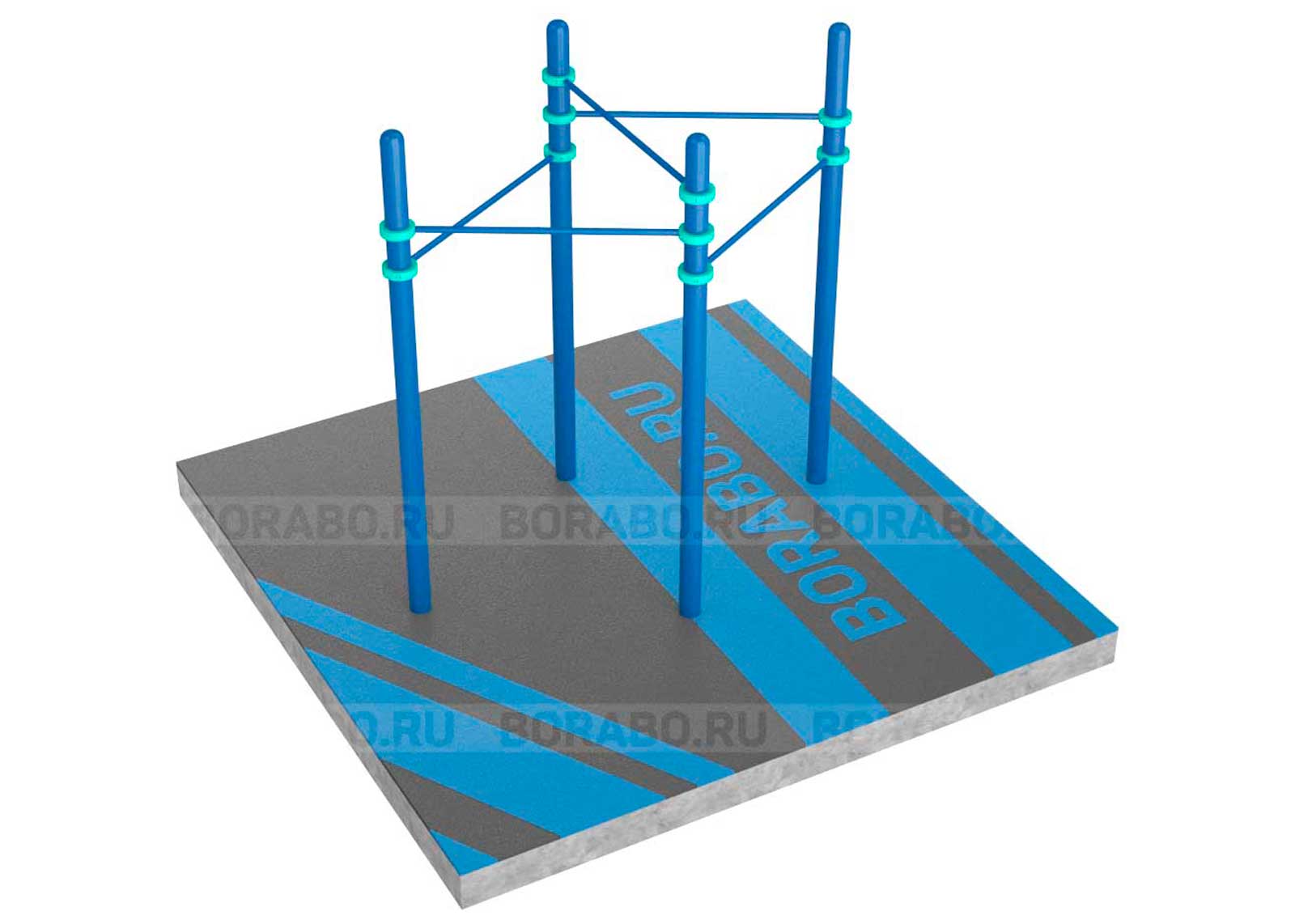 Комплекс Workout турников BW-8 для подтягиваний
