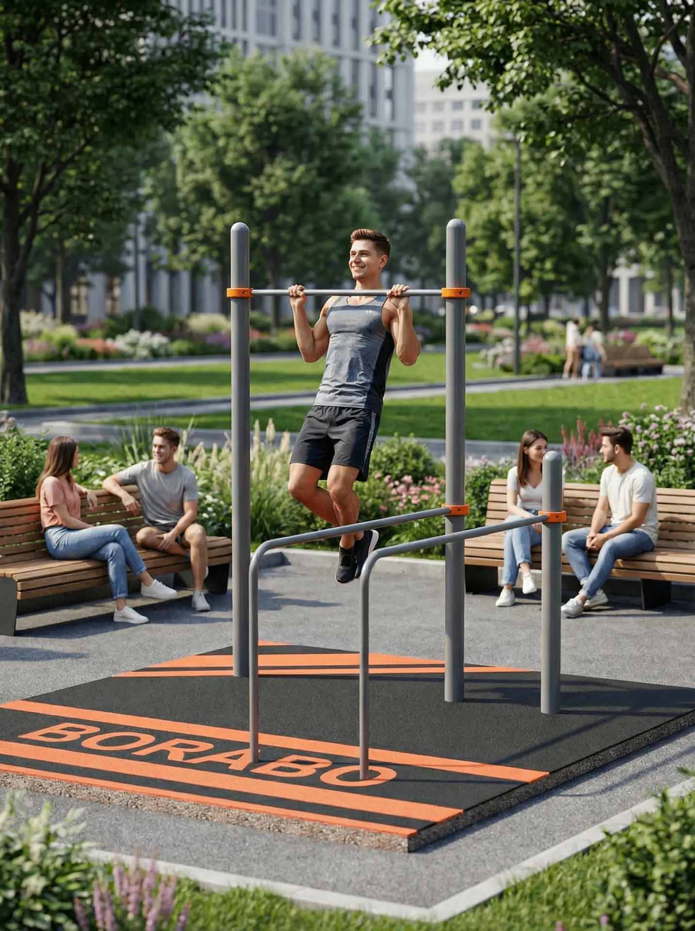 Турник Брусья для улицы BW-137