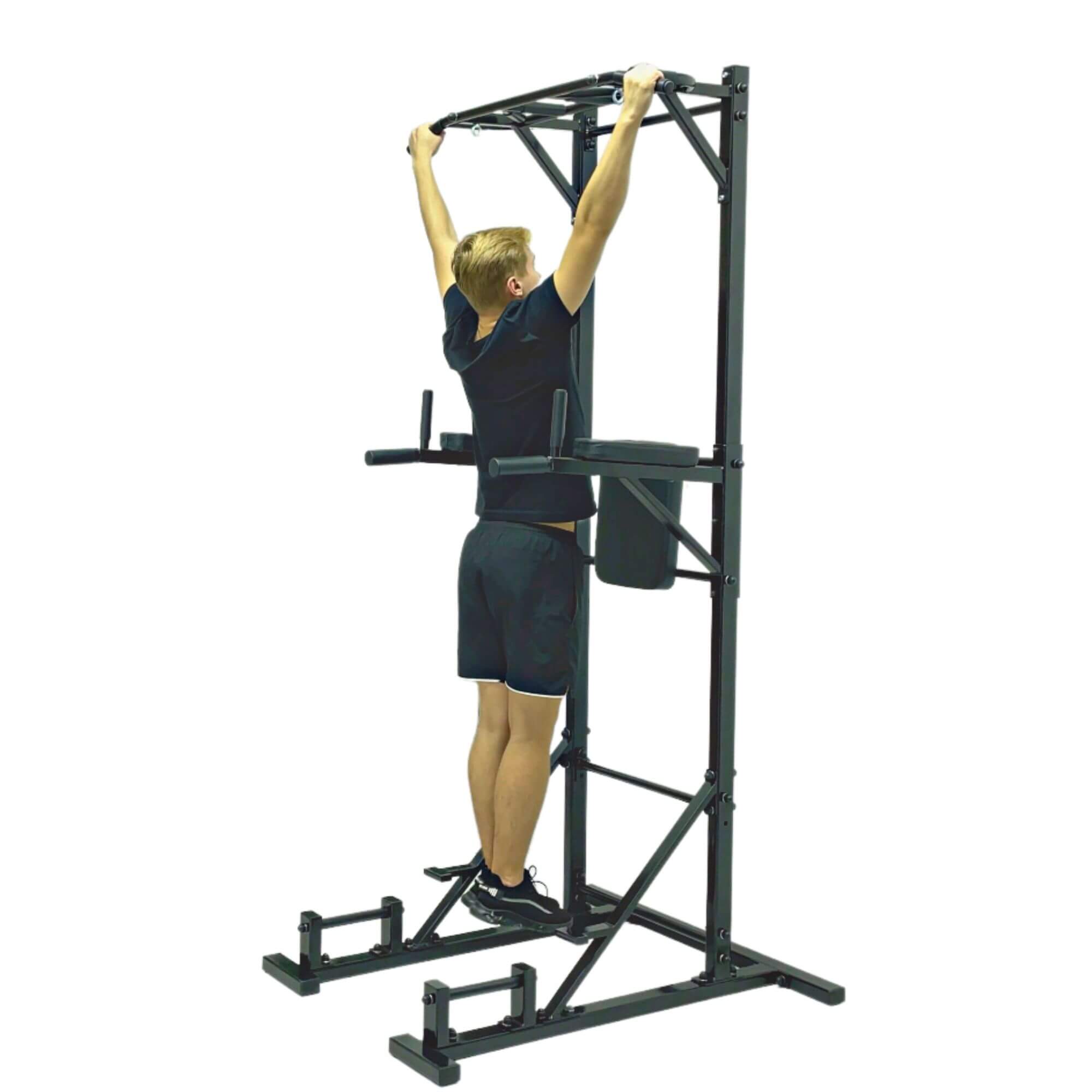 Напольный Турник Брусья Пресс 3 в 1 BLACK