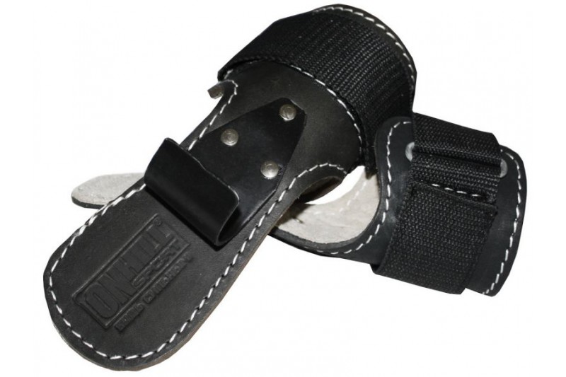 Крюки для турника с кожаными накладками