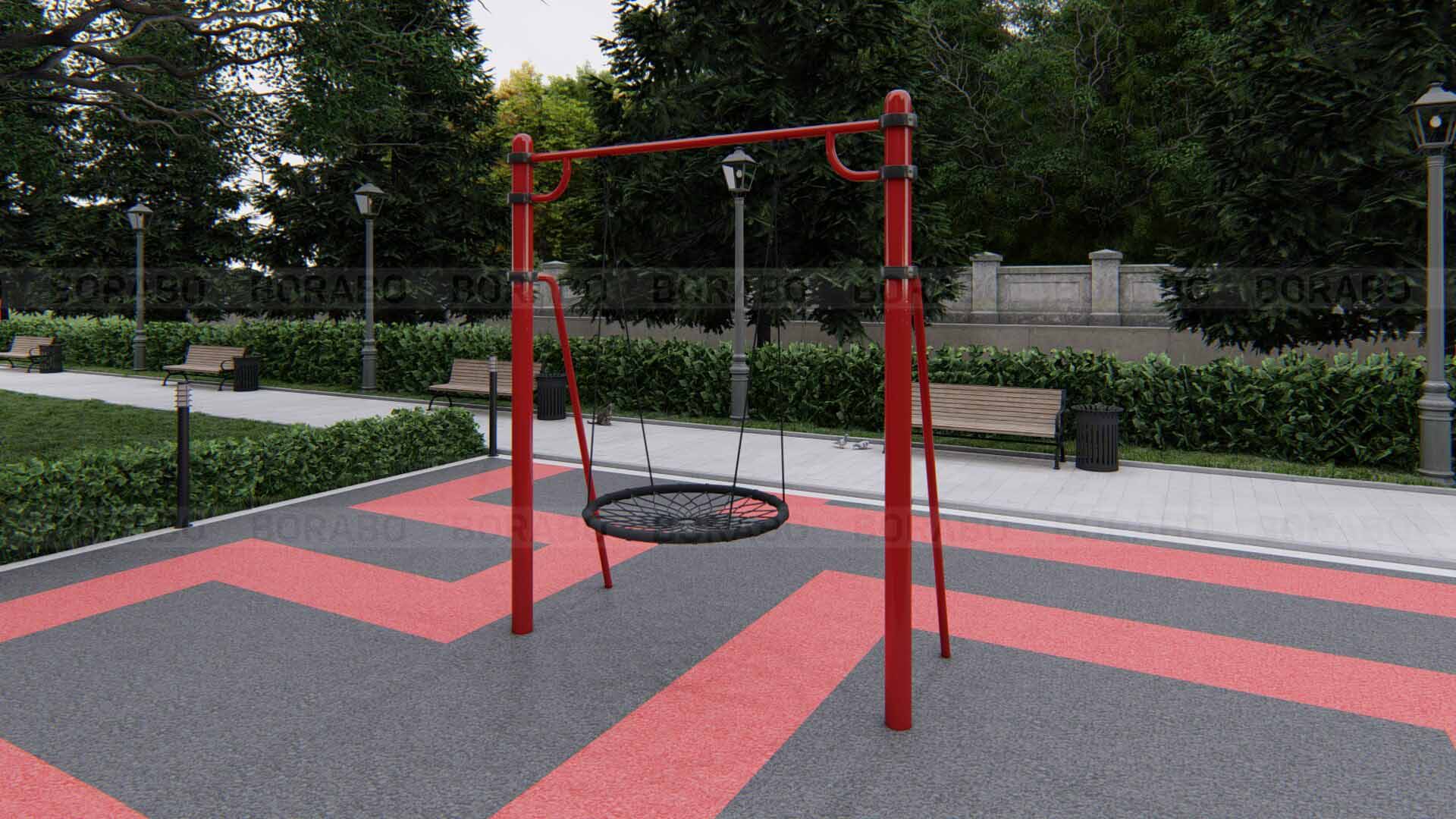 Качели Workout с упорами BW-123