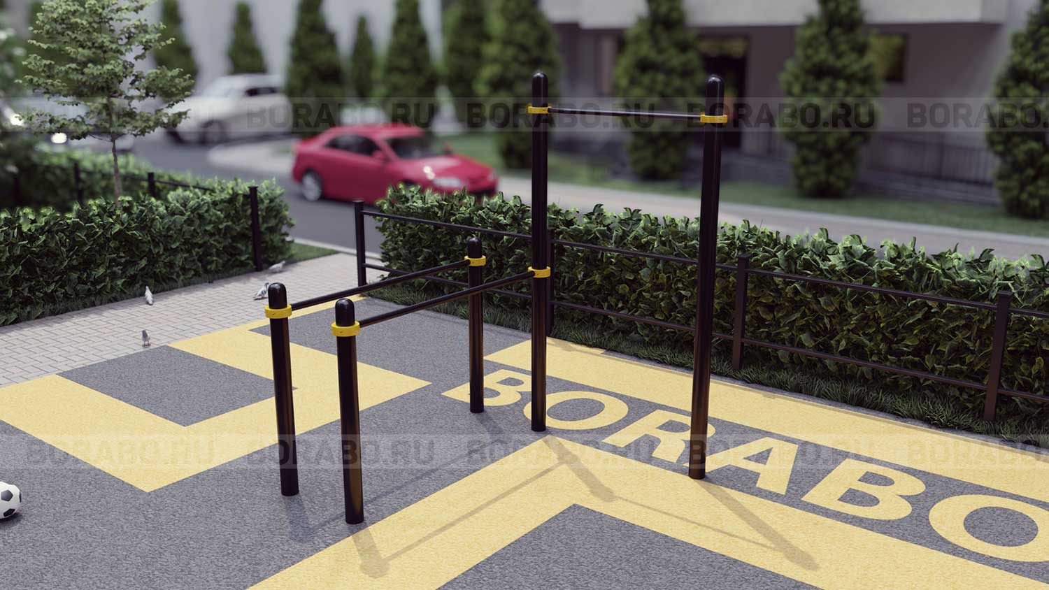 Турник Брусья для улицы BW-71