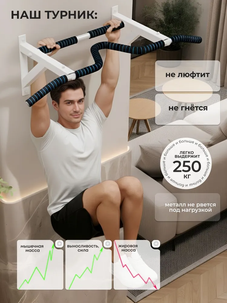 Настенный турник VENOM COMFORT