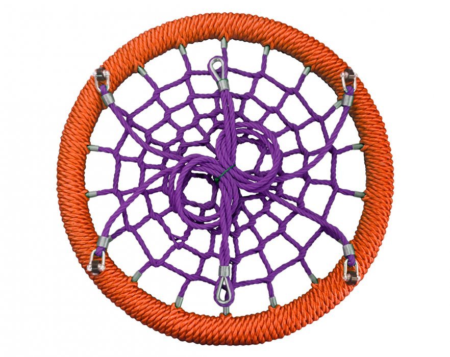 Качели “Гнездо” круглые 1200 мм АНТИВАНДАЛЬНЫЕ