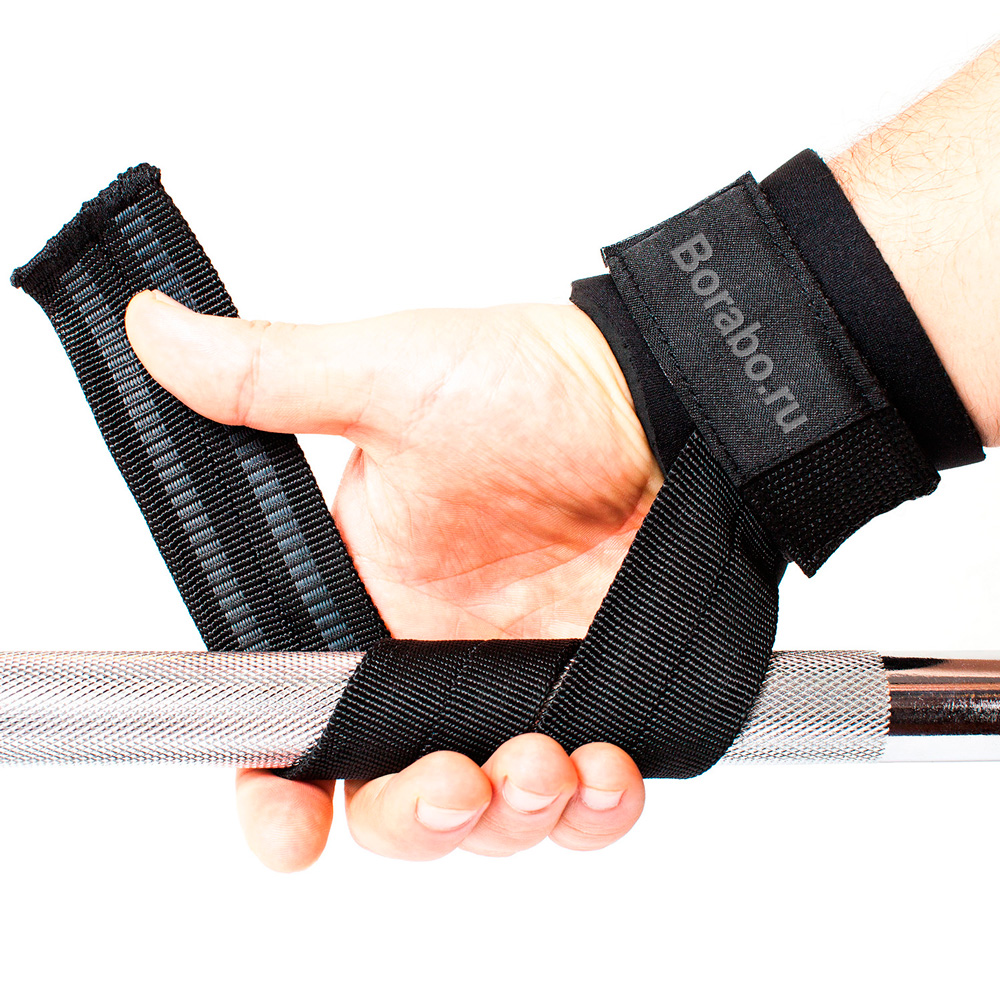 Кистевые ремни с фиксацией и неопреновой защитой