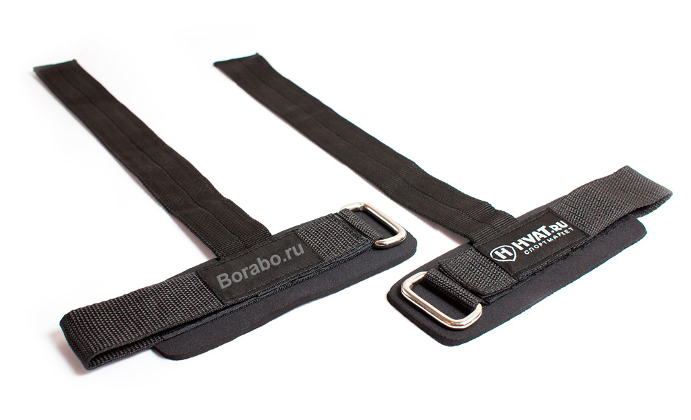 Кистевые ремни с фиксацией и неопреновой защитой