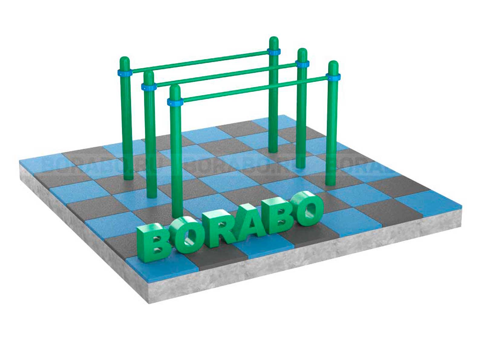 Брусья Workout BW-12 тройные