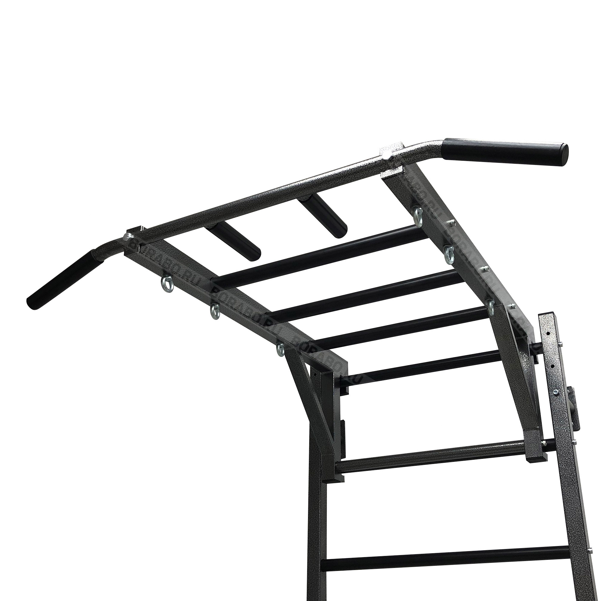 Детский спортивный комплекс с рукоходом (металл)- турник навесной на шведскую стенку