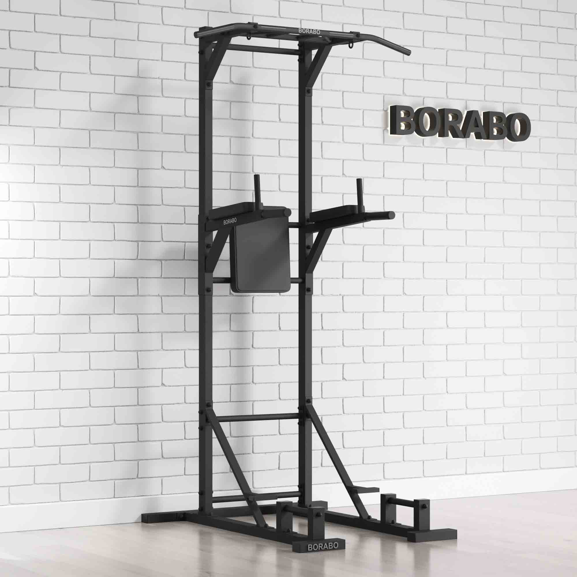 Напольный Турник Брусья Пресс 3 в 1 BLACK