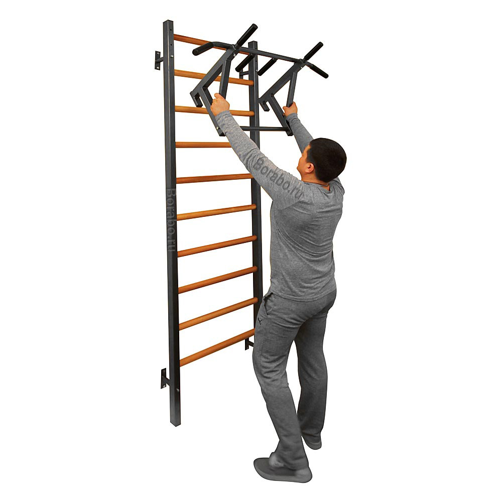 Турник Брусья навесной на шведскую стенку