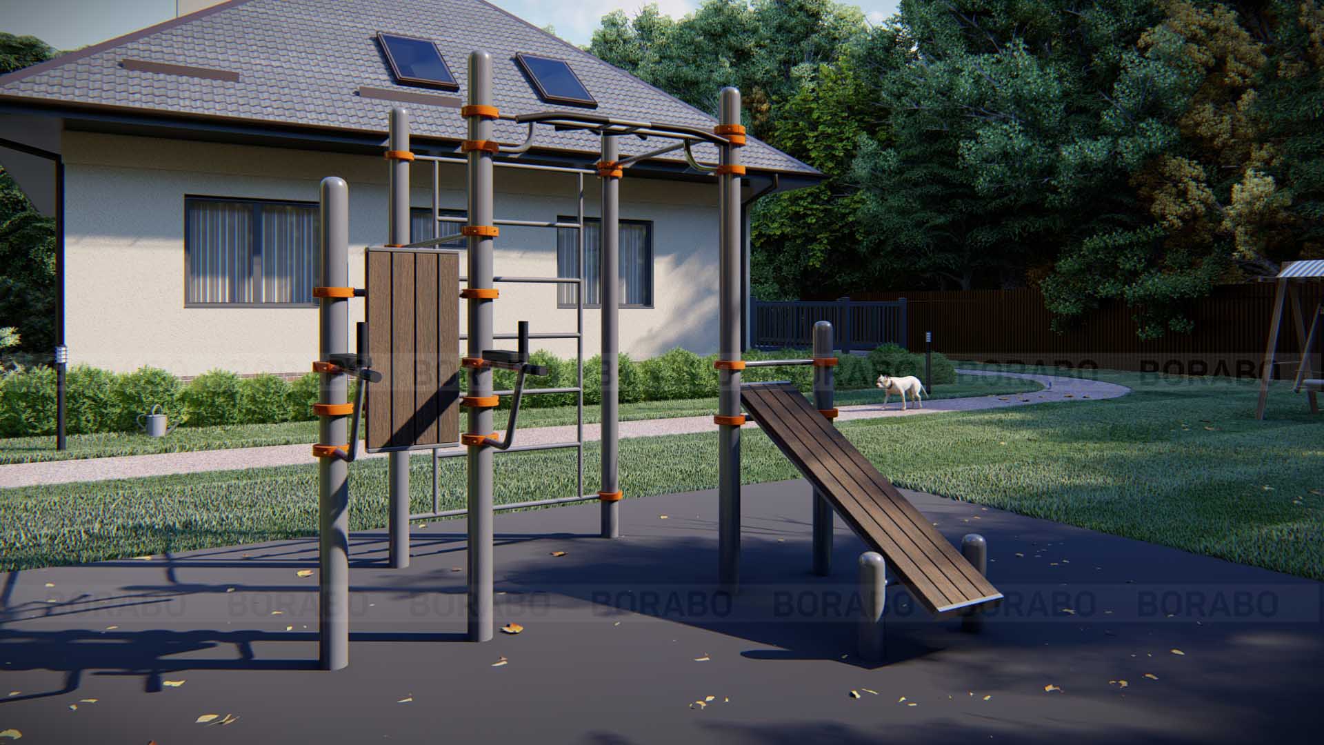 Площадка воркаут PRO bw-110