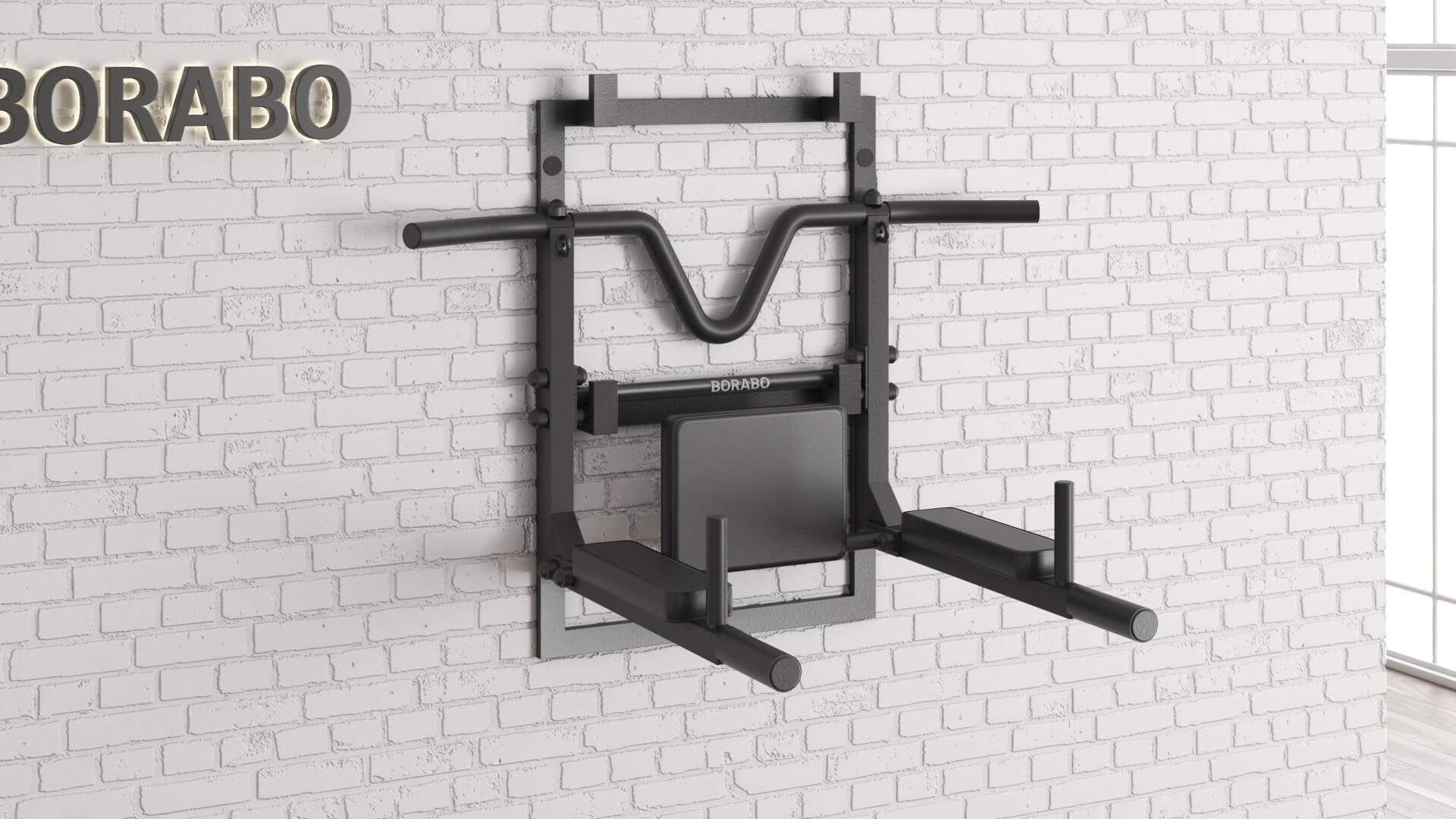 Турник Брусья Пресс 3 в 1 VENOM PRO на раме