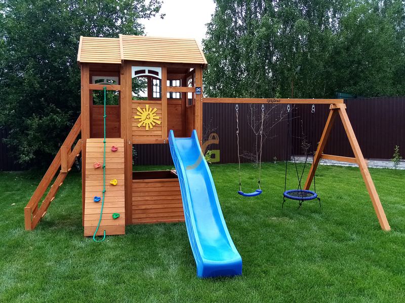 Детская площадка IgraGrad Клубный домик 2 Luxe