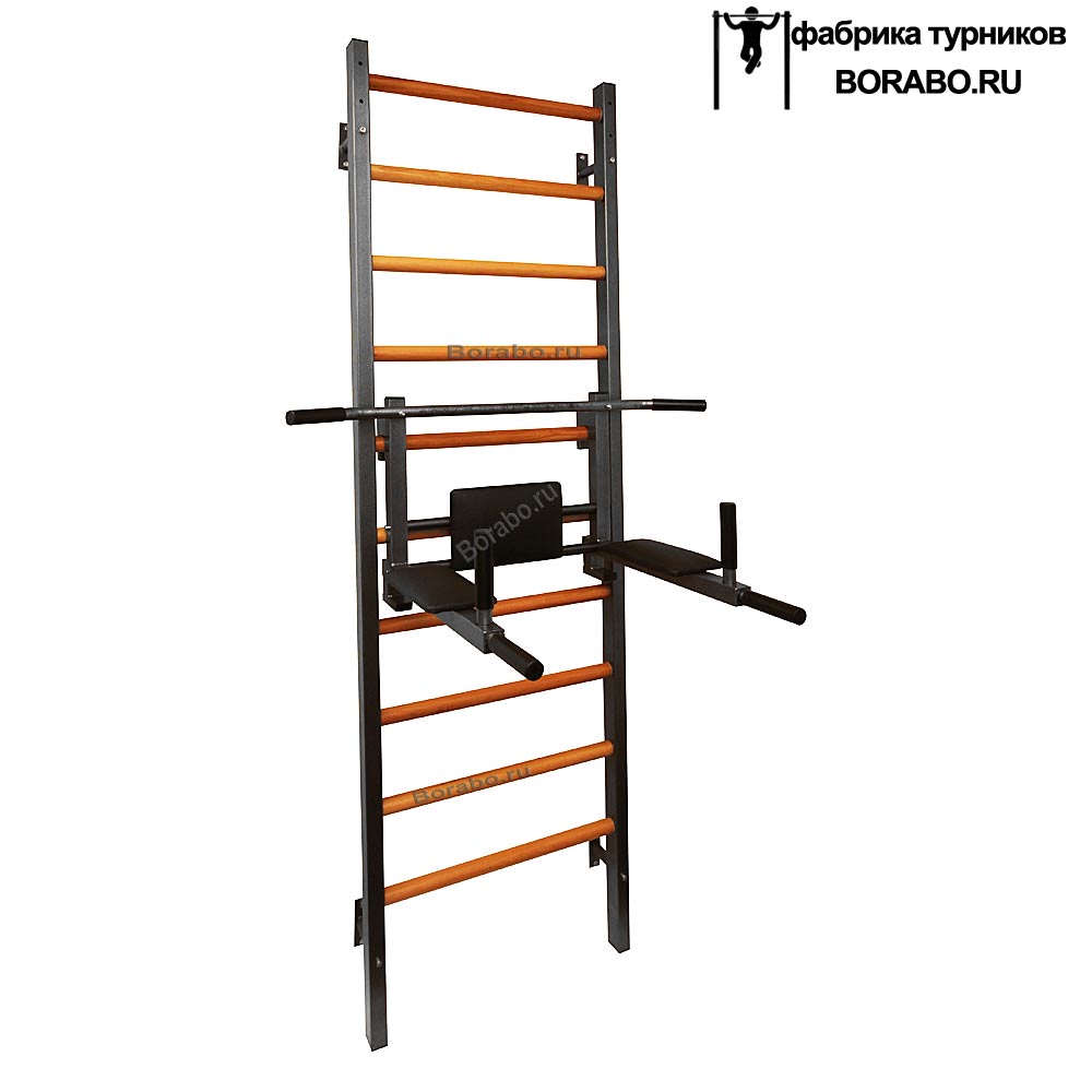 Турник Брусья Пресс навесной на шведскую стенку