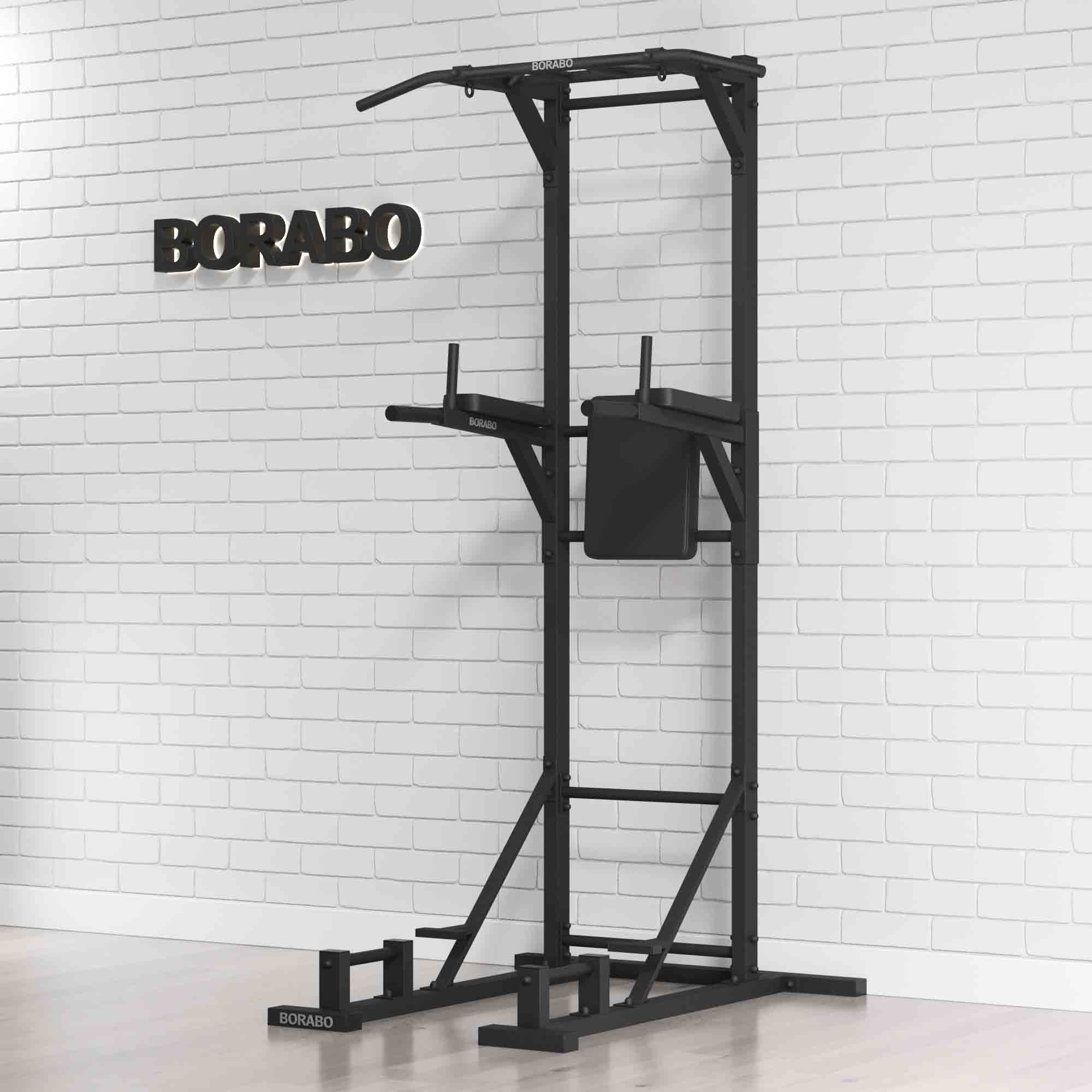 Напольный Турник Брусья Пресс 3 в 1 BLACK