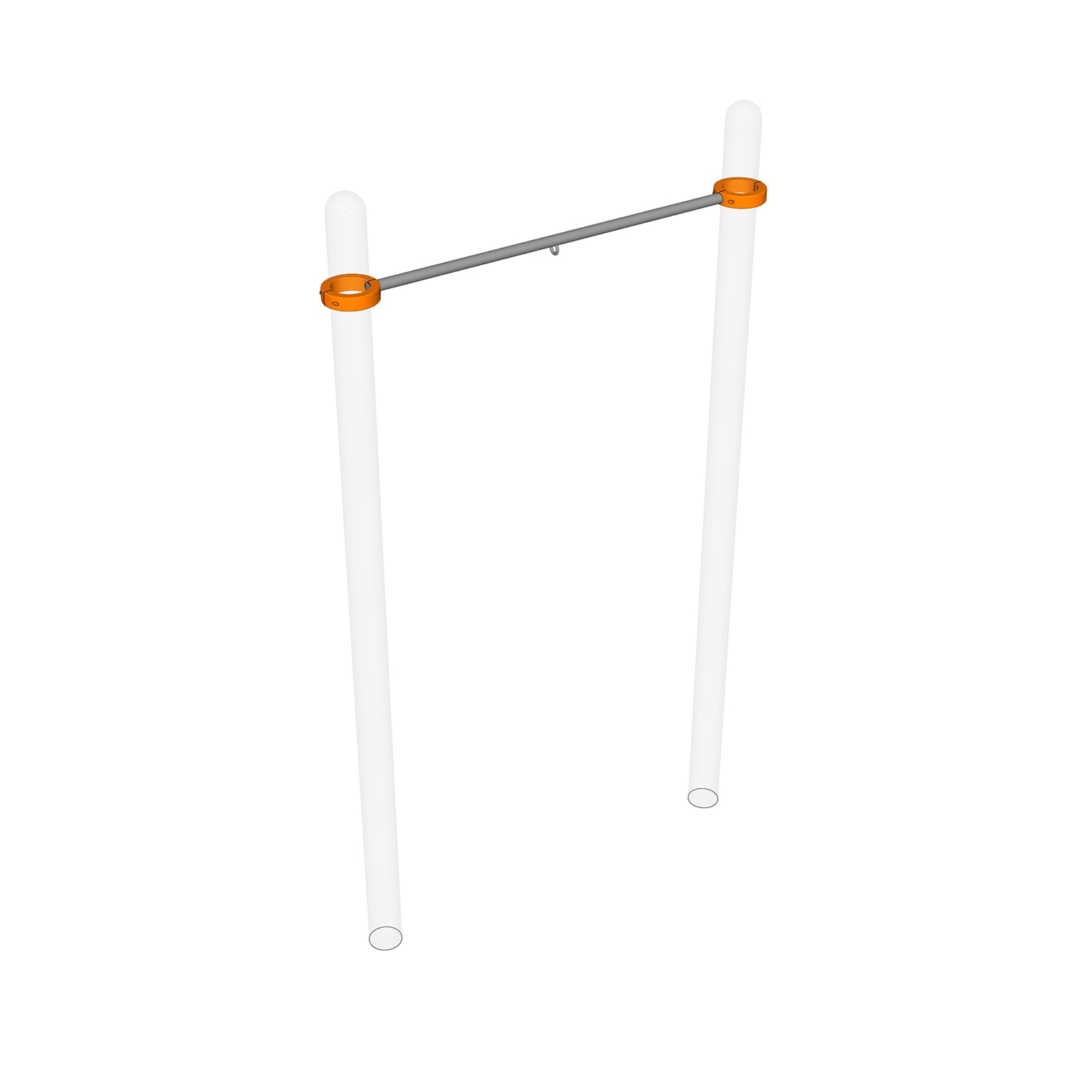 Перекладина с Рым кольцом для каната 1200