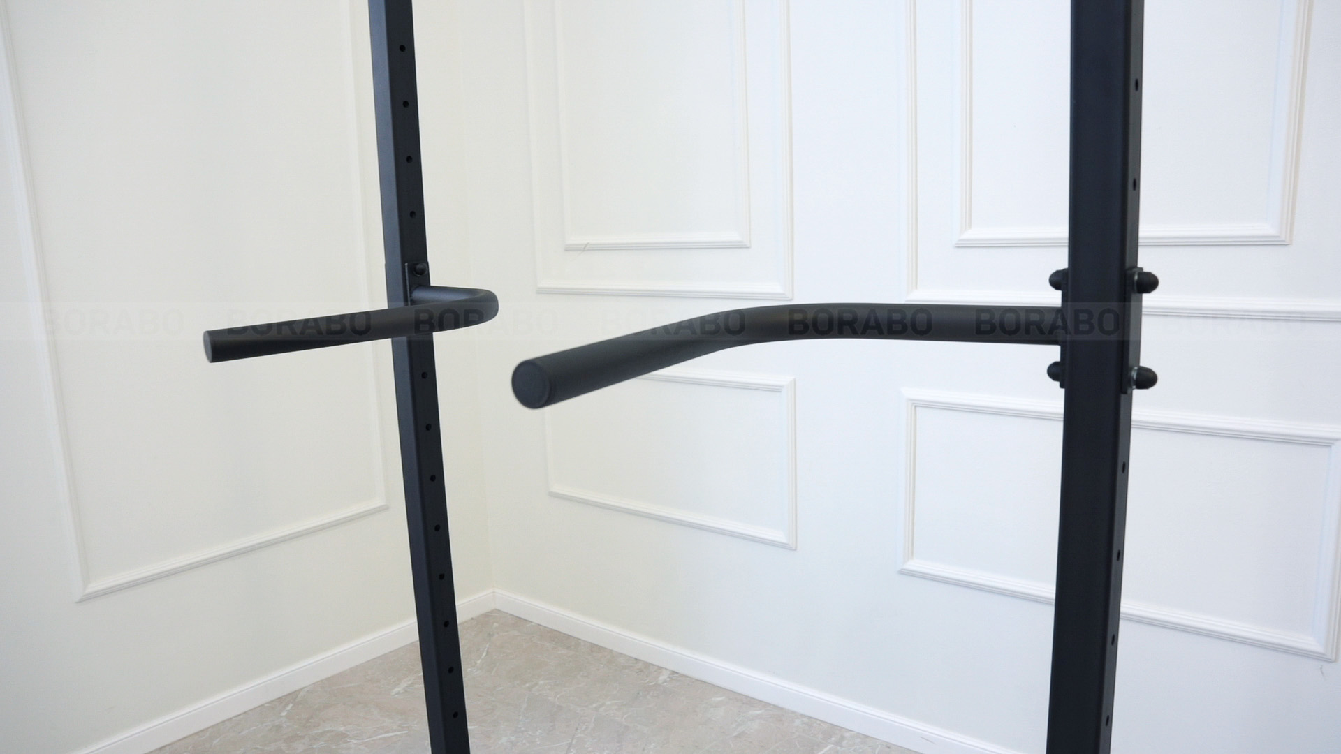 Брусья для напольного турника, чёрные