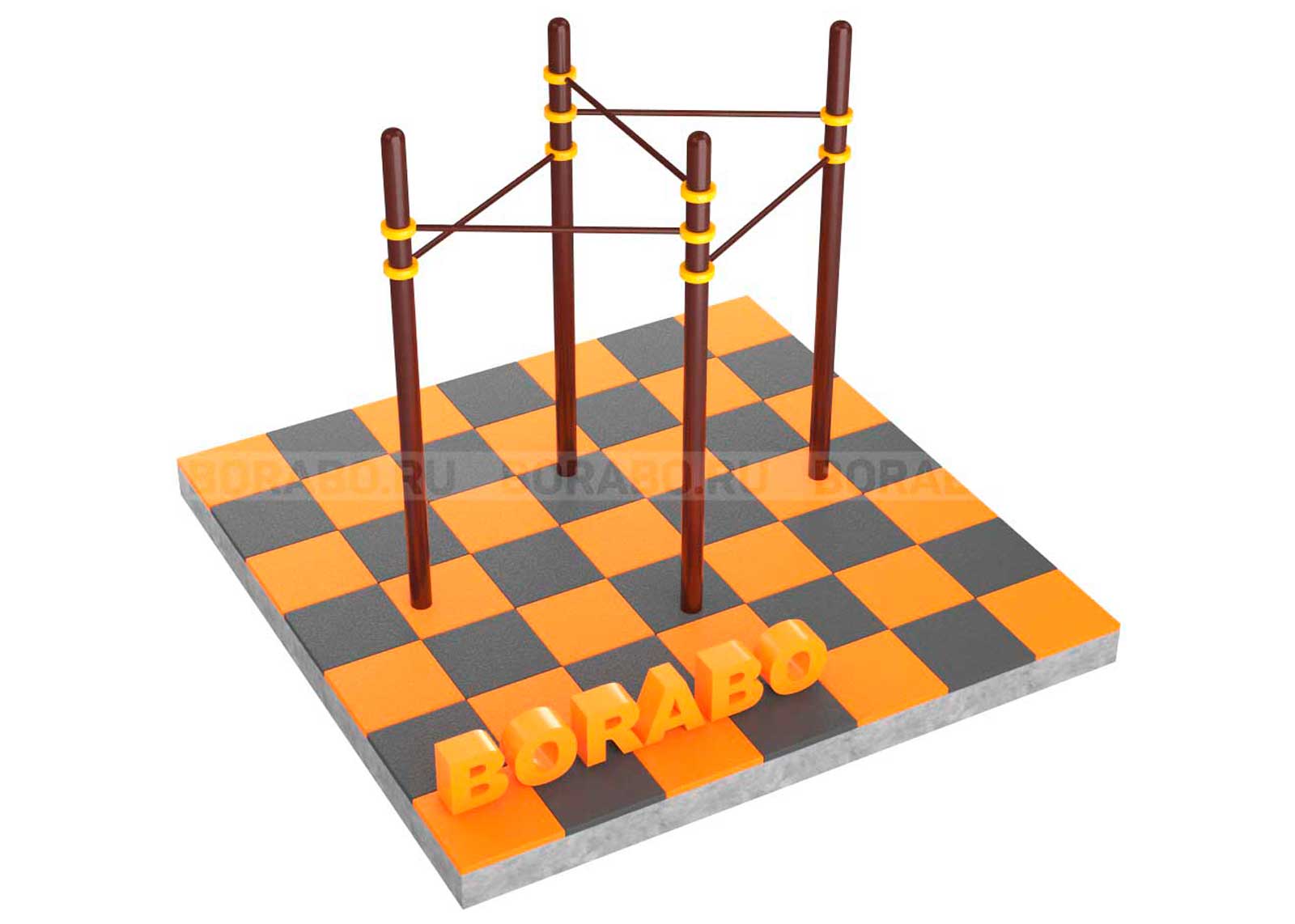 Комплекс Workout турников BW-8 для подтягиваний