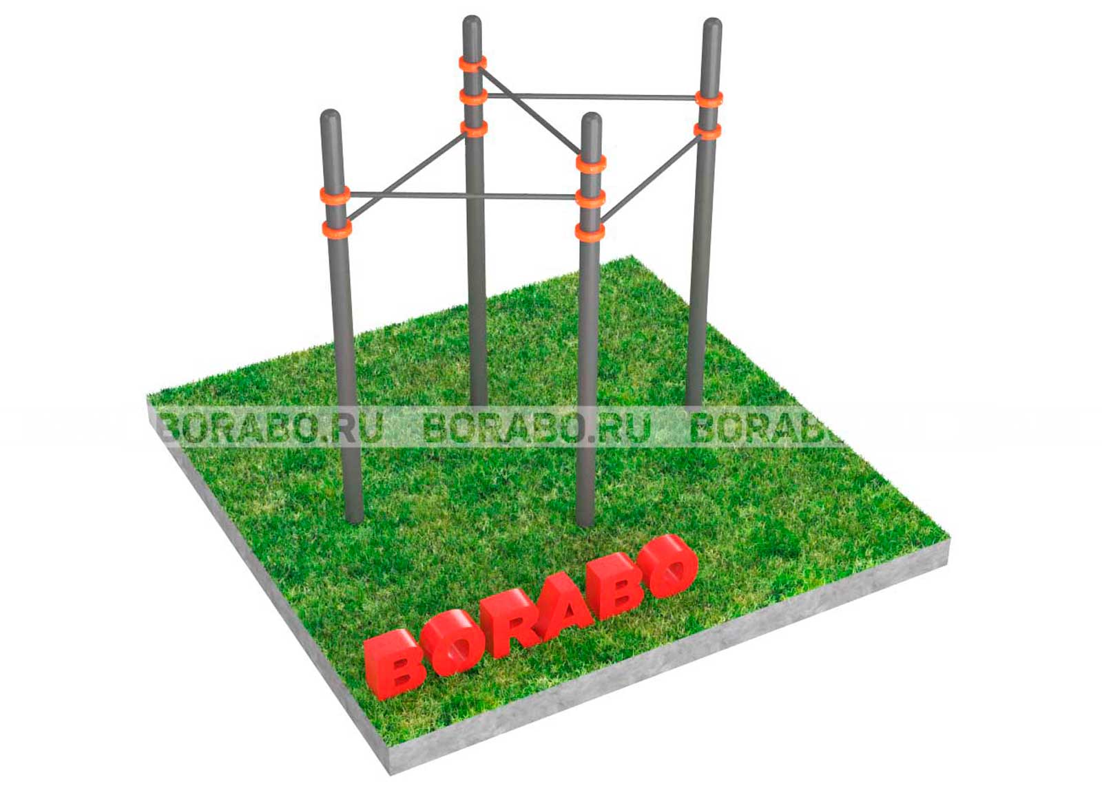 Комплекс Workout турников BW-8 для подтягиваний