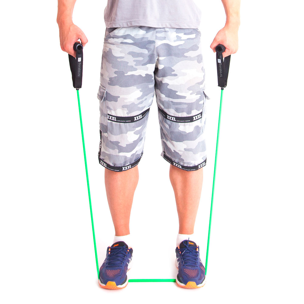 Набор трубчатых эспандеров с ручками 3 шт