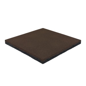Плитка (резин крошка) 500 х 500 х 20 мм на бетон/асфальт