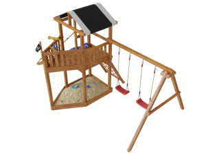 Детская деревянная игровая площадка САМСОН Баунти
