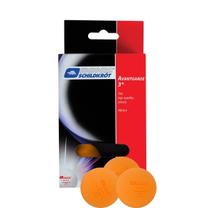 Мячики для н/тенниса DONIC AVANTGARDE 3, 6 штук, оранжевый