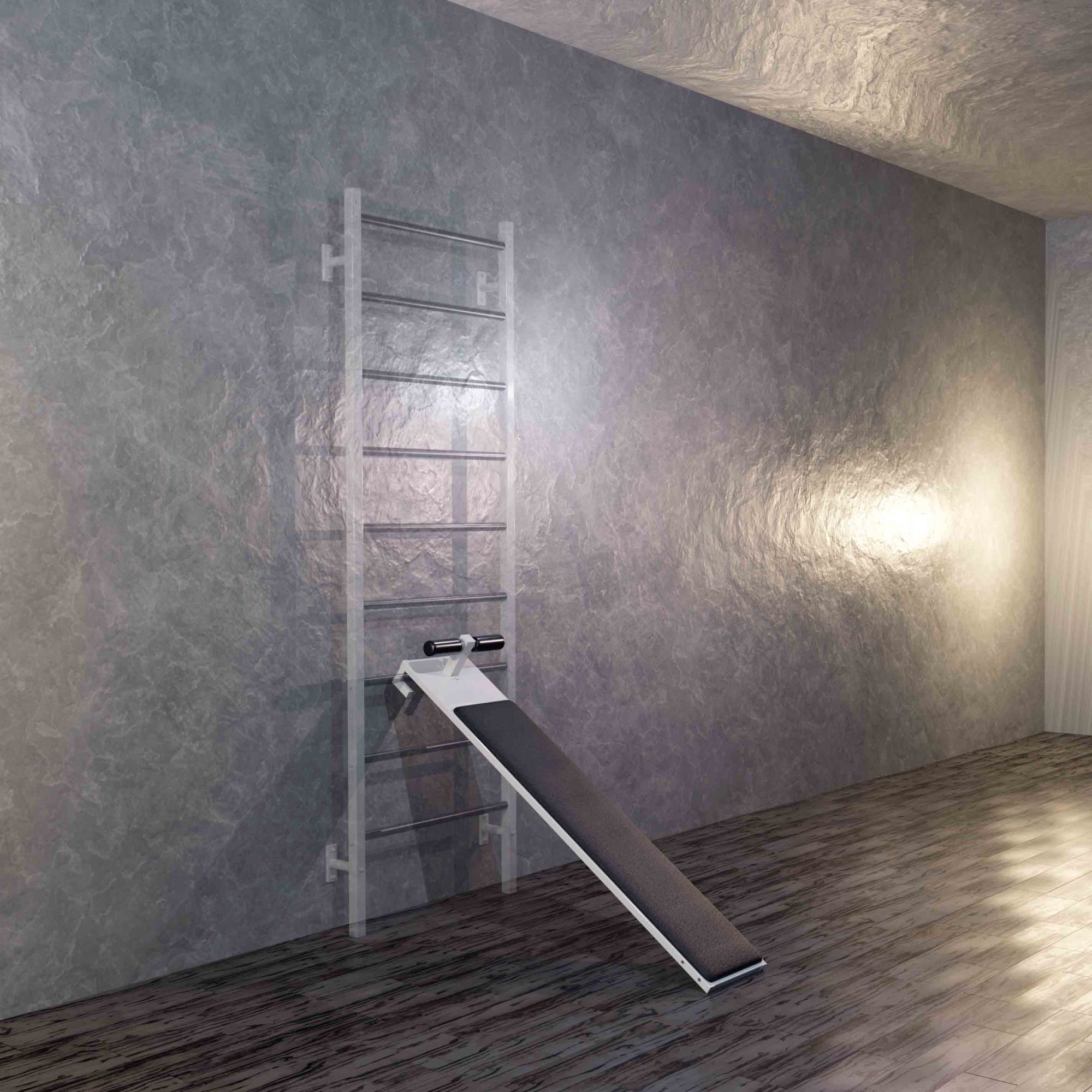 Доска угловая c валиками на шведскую стенку