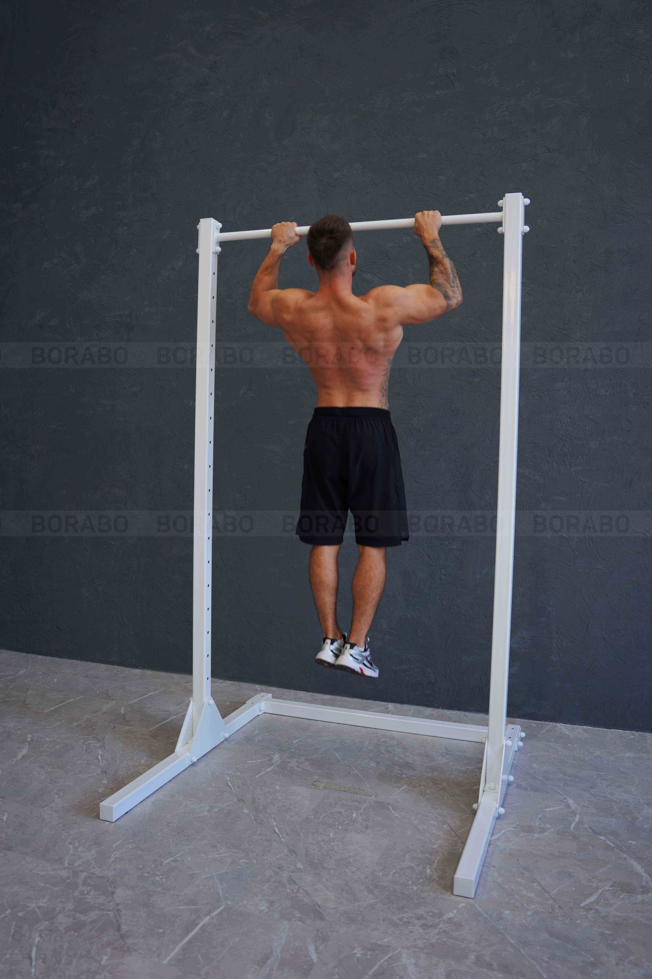 Турник напольный (базовая комплектация) с цельным каркасом