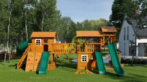 Детская деревянная площадка "IgraGrad Домик 6"