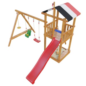 Детская деревянная игровая площадка САМСОН Амстердам (модель 2018г.)