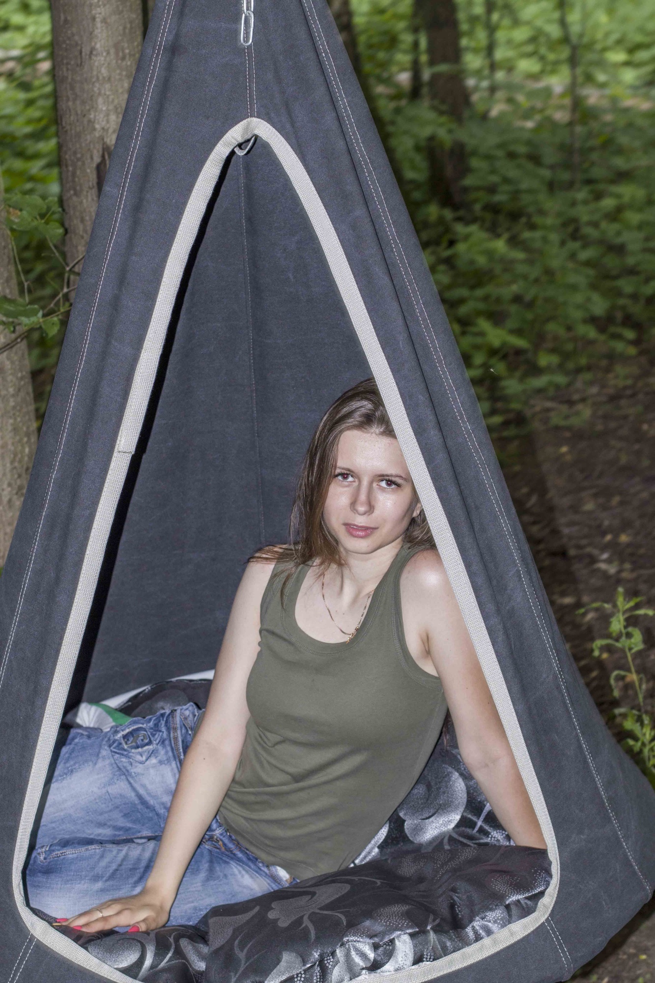 Гамак-кокон 110 см Графит