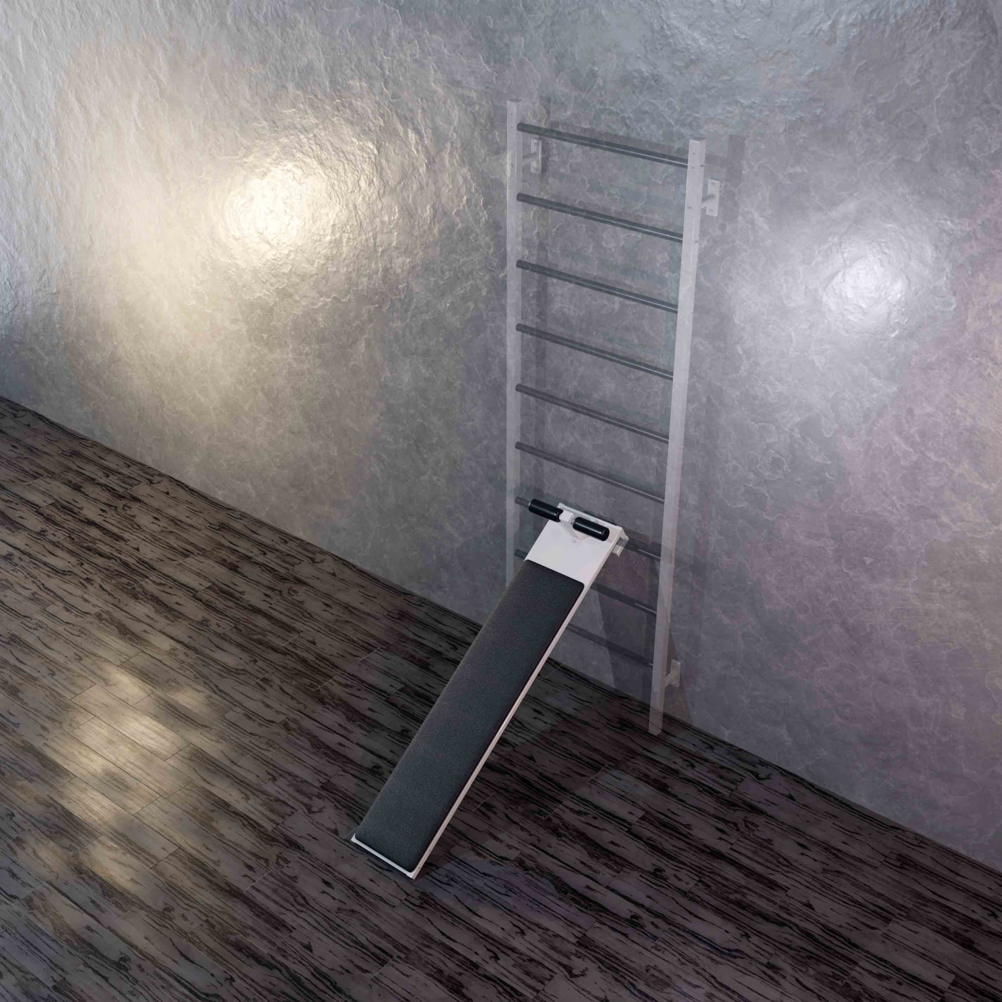 Доска угловая c валиками на шведскую стенку