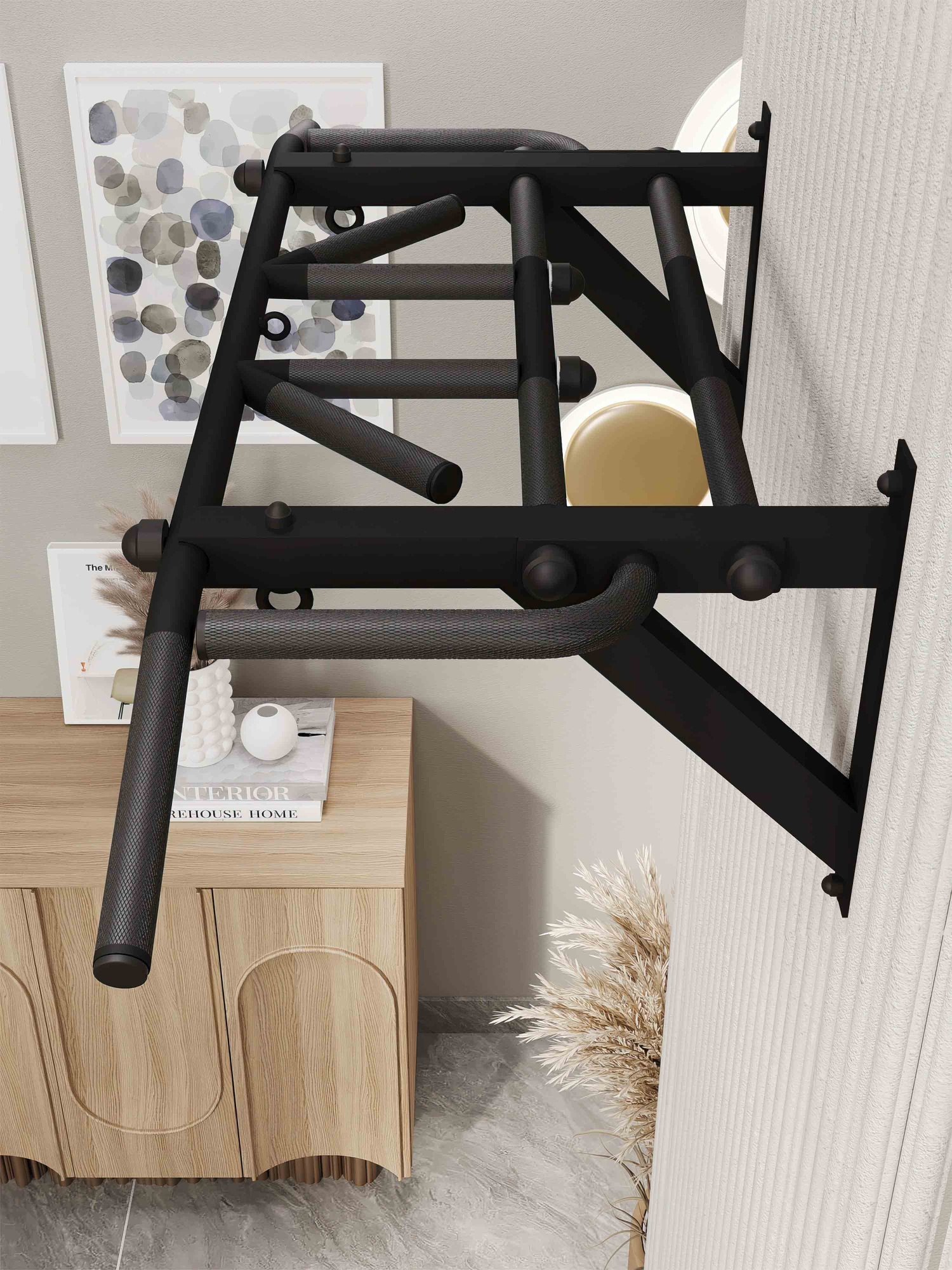 Турник настенный "Тарантул" BLACK